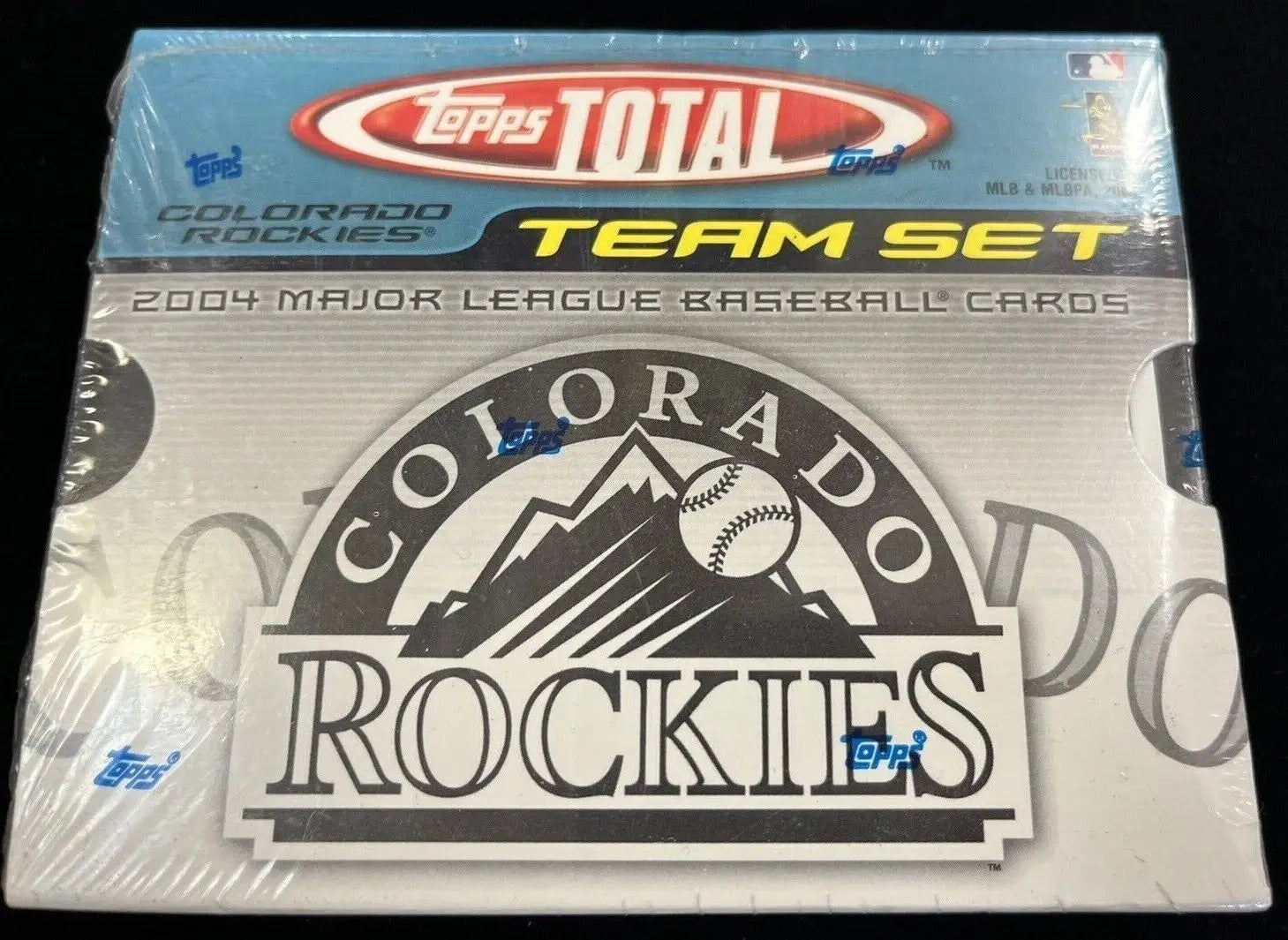 Sealed 2004 Topps Total Colorado Rockies Team Set in Factory Sealed MLB Collection