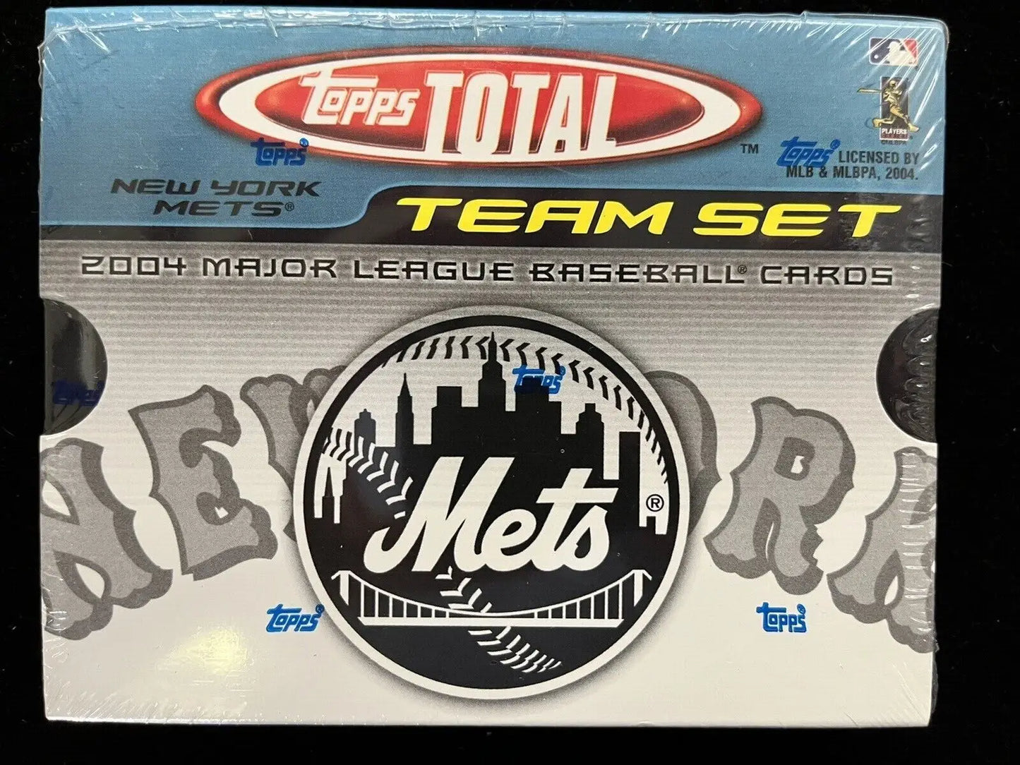 Sealed 2004 Topps Total New York Mets Team Set from Major League Baseball products