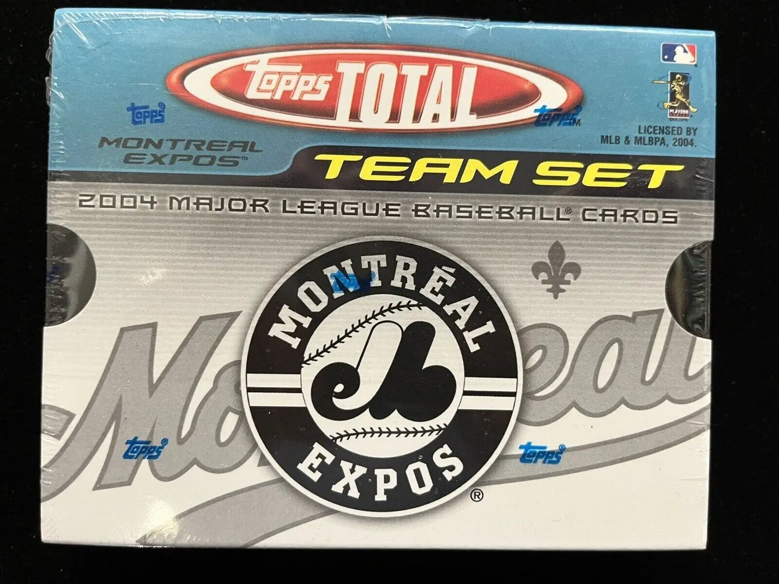 Sealed 2004 Topps Total Montreal Expos Team Set from Major League Baseball collectibles