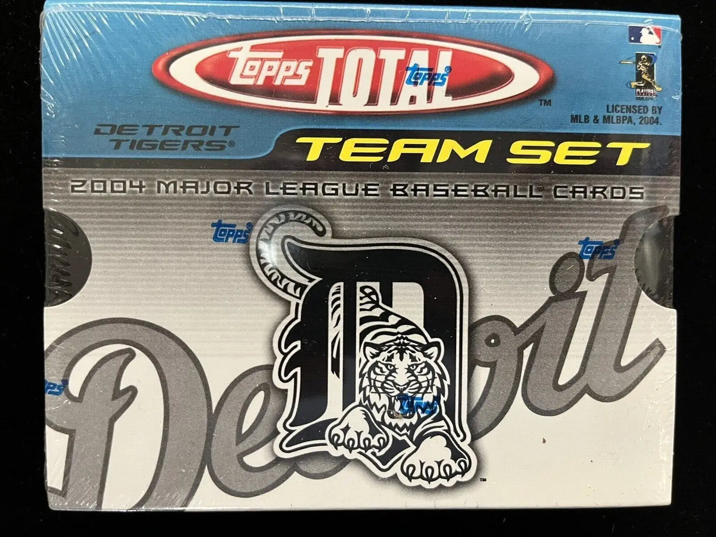 Sealed 2004 Topps Total Detroit Tigers Team Set from Major League Baseball collection
