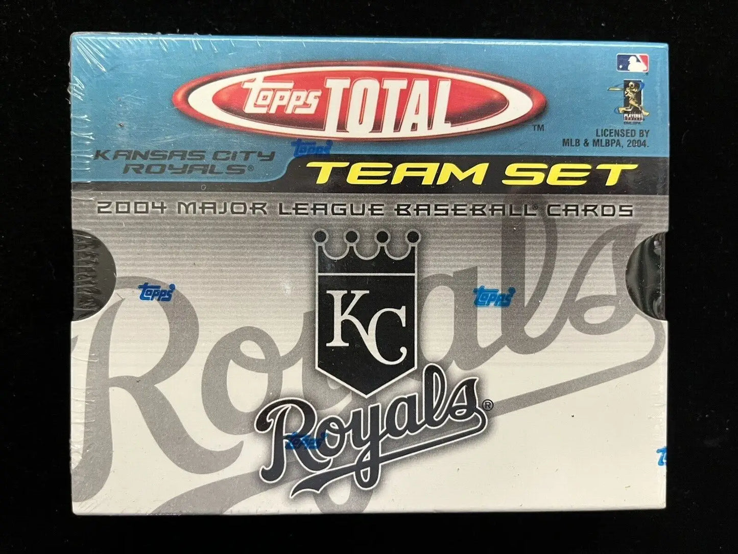 Sealed 2004 Topps Total Kansas City Royals Team Set for Major League Baseball collectors