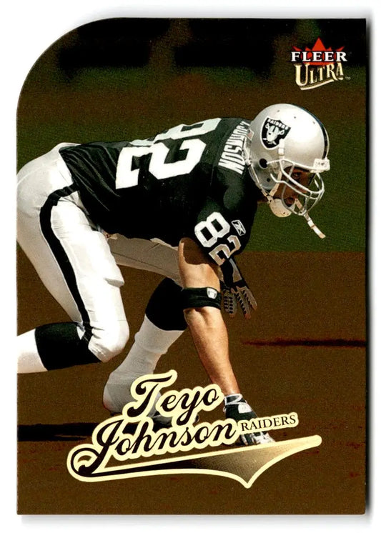 2004 Ultra #105 Teyo Johnson Gold Medallion - Trading Card