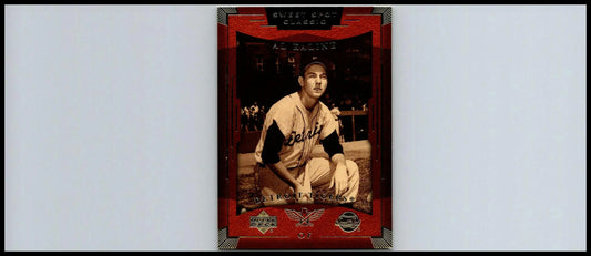 Vintage baseball card of Al Kaline from 2004 Upper Deck Sweet Spot Classic