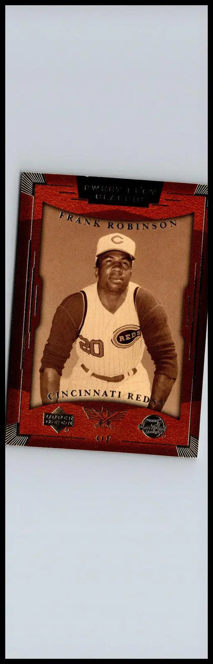 Frank Robinson baseball card from 2004 Upper Deck Sweet Spot Classic #29 collectible