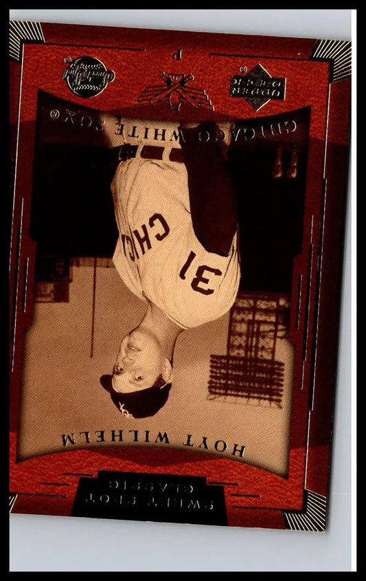 Hoyt Wilhelm baseball card from 2004 Upper Deck Sweet Spot Classic #37 collectible