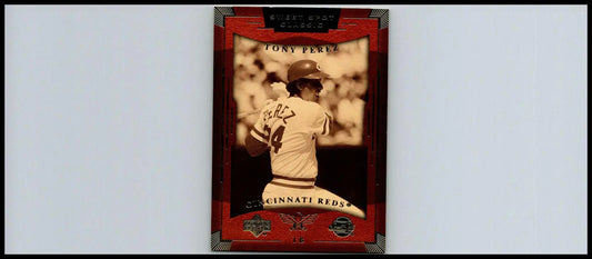 Tony Perez baseball card from 2004 Upper Deck Sweet Spot Classic #83 коллекция