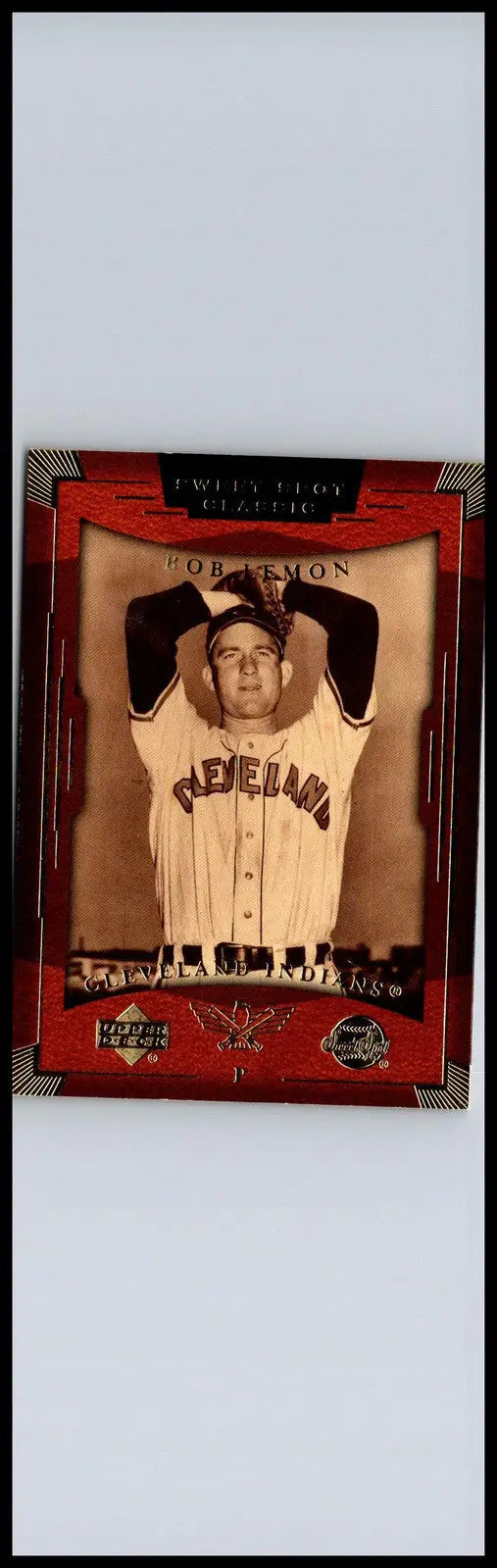 Vintage 2004 Upper Deck Sweet Spot Classic #9 Bob Lemon baseball card for collectors