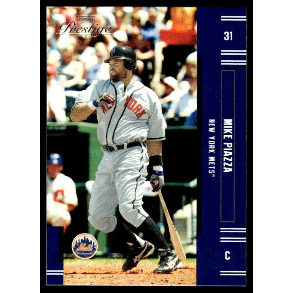 2005 Playoff Prestige #31 Mike Piazza EX/NM New York Mets Baseball Card