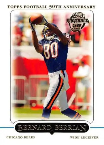 Bernard Berrian 2005 Topps #235 football card with original gloss Bears Simply Sandoval
