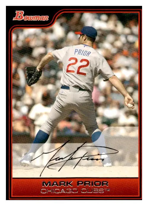 2006 Bowman #198 Mark Prior - Trading Card