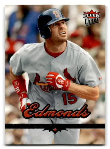 2006 Fleer Ultra #38 Jim Edmonds baseball card with original gloss, Cardinals ID:67225