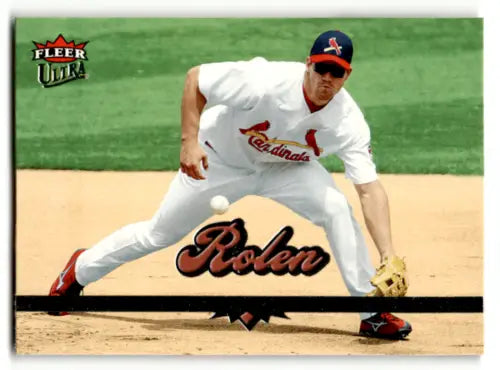 2006 Fleer Ultra Scott Rolen baseball card with original gloss, NM-MT condition