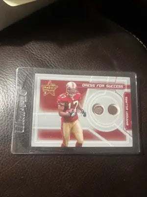 Brandon Williams football card from 2006 Leaf Rookies & Stars Dress for Success with face masks