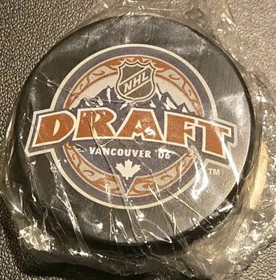 Sealed NHL Draft Hockey Puck from the 2006 NHL Draft event
