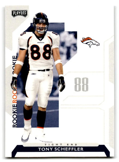 2006 Playoff NFL Playoffs #110 Tony Scheffler - Trading Cards