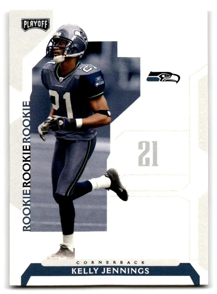2006 Playoff NFL Playoffs #130 Kelly Jennings - Trading Card