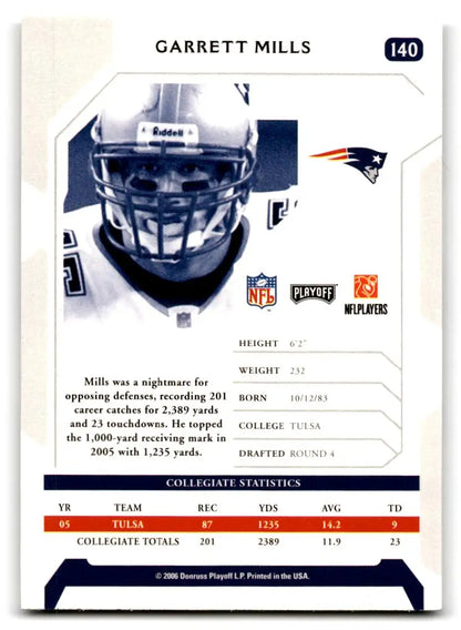2006 Playoff NFL Playoffs #140 Garrett Mills - Trading Card