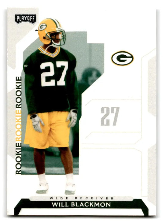 2006 Playoff NFL Playoffs #141 Will Blackmon - Trading Card