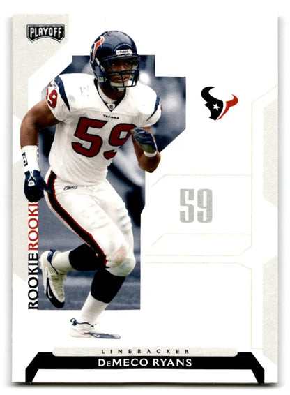 2006 Playoff NFL Playoffs #143 DeMeco Ryans - Trading Card