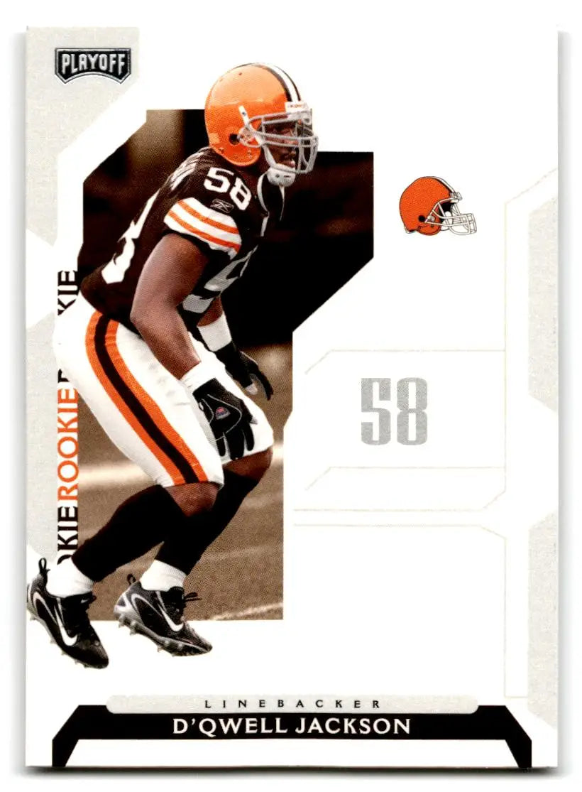 2006 Playoff NFL Playoffs #144 D’Qwell Jackson - Trading Card