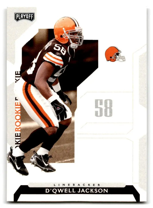 2006 Playoff NFL Playoffs #144 D’Qwell Jackson - Trading Card