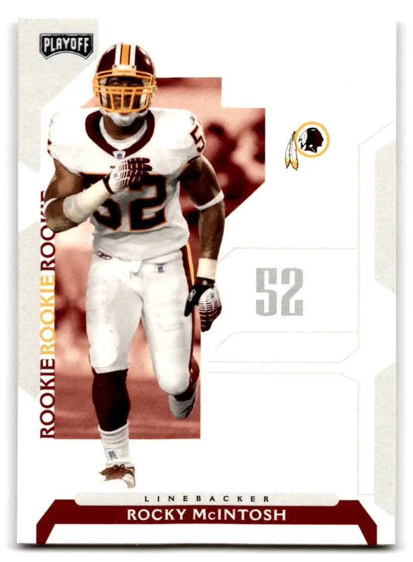 2006 Playoff NFL Playoffs #145 Rocky McIntosh - Trading Card