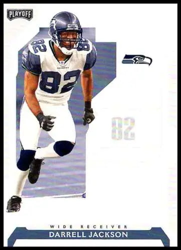 2006 Playoff NFL Playoffs #20 Darrell Jackson football card with original gloss detail