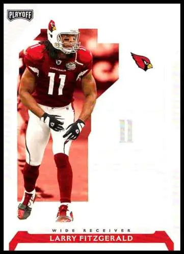 Larry Fitzgerald 2006 Playoff NFL Playoffs Card NM Near Mint Original Gloss Cardinals