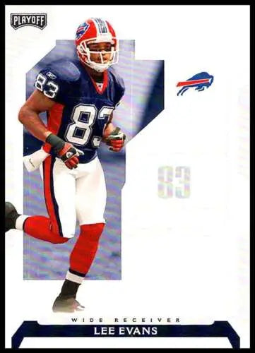 Lee Evans 2006 Playoff NFL Playoffs #37 football card in original gloss condition