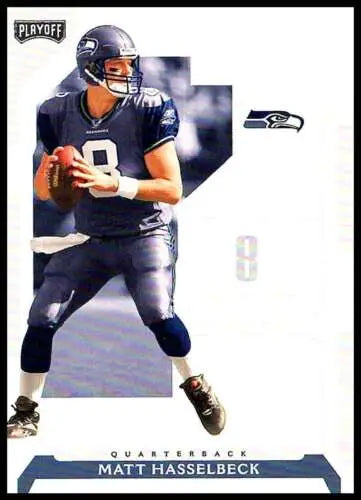 2006 Playoff NFL Playoffs #40 Matt Hasselbeck football card in original gloss finish