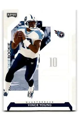 Vince Young rookie card from 2006 Playoff NFL Playoffs #73 collectors item