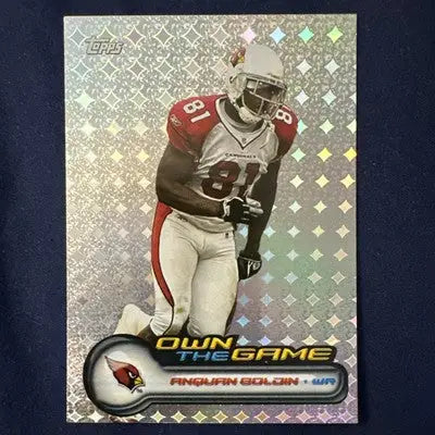2006 Topps Chrome Anquan Boldin trading card Arizona Cardinals collectible image