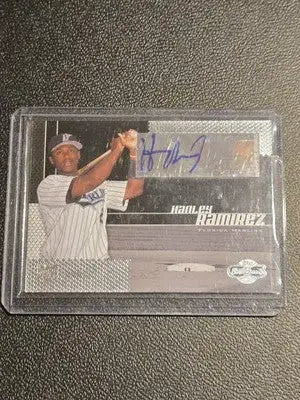 Hanley Ramirez autographed baseball card from 2006 Topps Co-Signers Florida Marlins