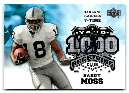 2006 Upper Deck #1KRE-RM Randy Moss 1000 Yard Receiving Club - Trading Cards