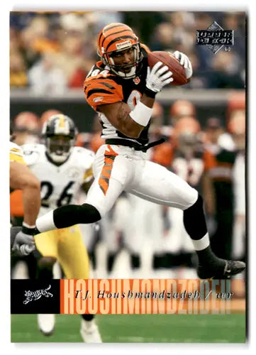 Original gloss Football trading card 2006 Upper Deck T.J. Houshmandzadeh Bengals Simply Sandoval