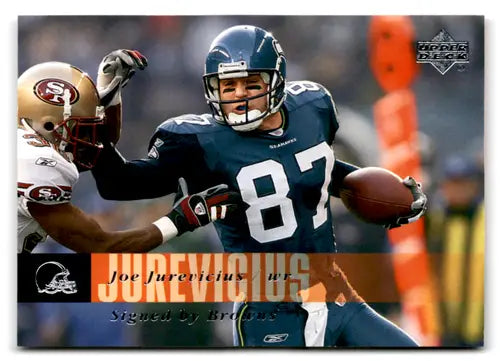 Original gloss Upper Deck Joe Jurevicius football card 2006 Browns ID 77486