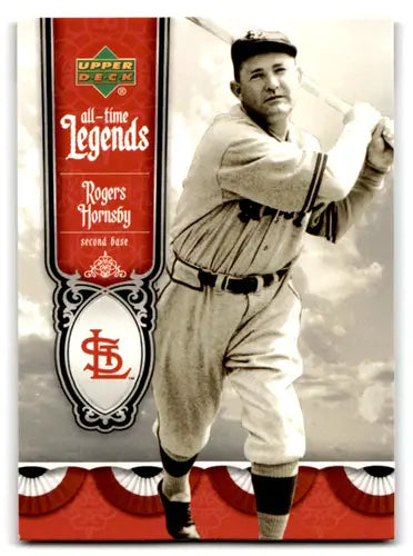 2006 Upper Deck All-Time Legends #AT40 Rogers Hornsby NM-MT Cardinals ID:72067 - Trading Cards