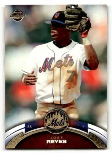 2006 Upper Deck Sweet Spot Jose Reyes baseball card with original gloss finish