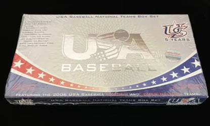 Sealed 2006 USA Baseball National Team box set featuring Freddie Freeman’s cards