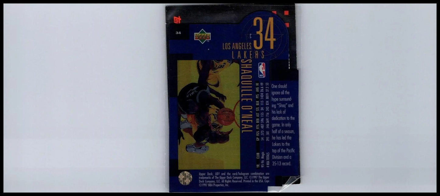 Shaquille O’Neal trading card from 2007-08 Topps #32 Gold #/2007 edition