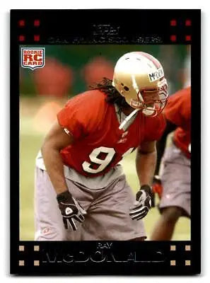 Ray McDonald 2007 Topps #360 trading card for collectors of sports memorabilia