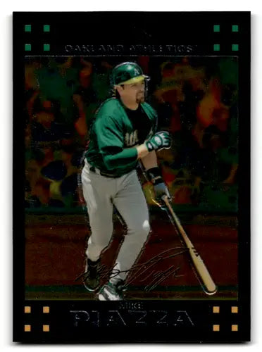 2007 Topps Chrome #27 Mike Piazza NM-MT Athletics ID:58435 - Trading Card