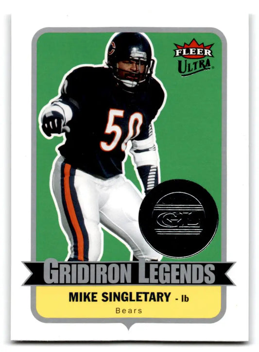 2007 Ultra #GL-MS Mike Singletary Gridiron Legends - Trading Card