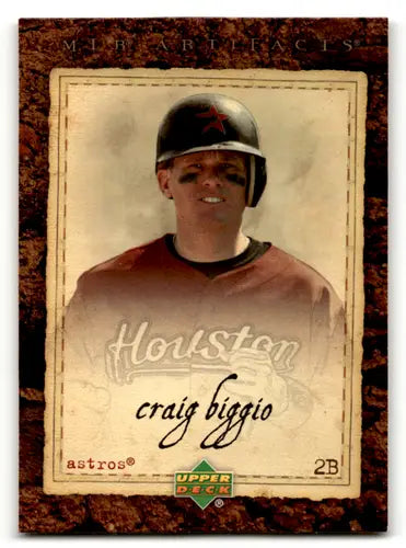 2007 Upper Deck Artifacts #49 Craig Biggio NM-MT Astros ID:57933 - Trading Cards