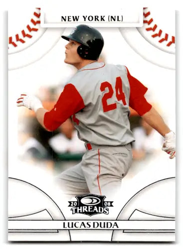 2008 Donruss Threads #73 Lucas Duda NM-MT Mets ID:70848 - Trading Cards