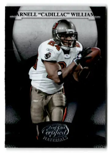 2008 Leaf Certified Carnell Cadillac Williams Football Trading Card Original Gloss