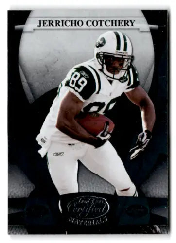 2008 Leaf Certified #99 Jerricho Cotchery football card original gloss mint NY Jets