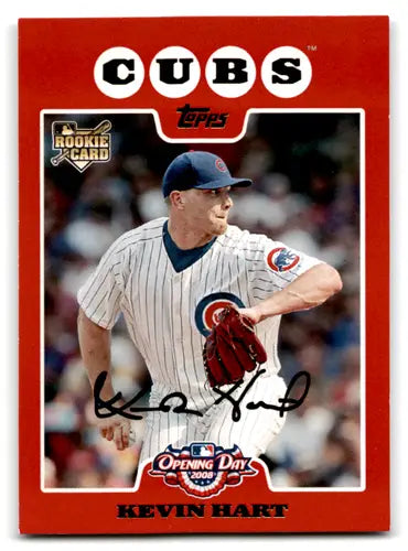 2008 Topps Opening Day #207 Kevin Hart NM Near Mint RC Rookie Cubs ID:72087 - Trading Card