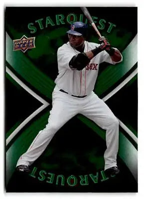 Baseball card for David Ortiz from 2008 Upper Deck StarQuest Common collection