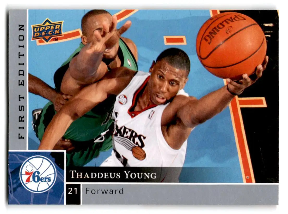 2009-10 Upper Deck #149 Thaddeus Young - Trading Card